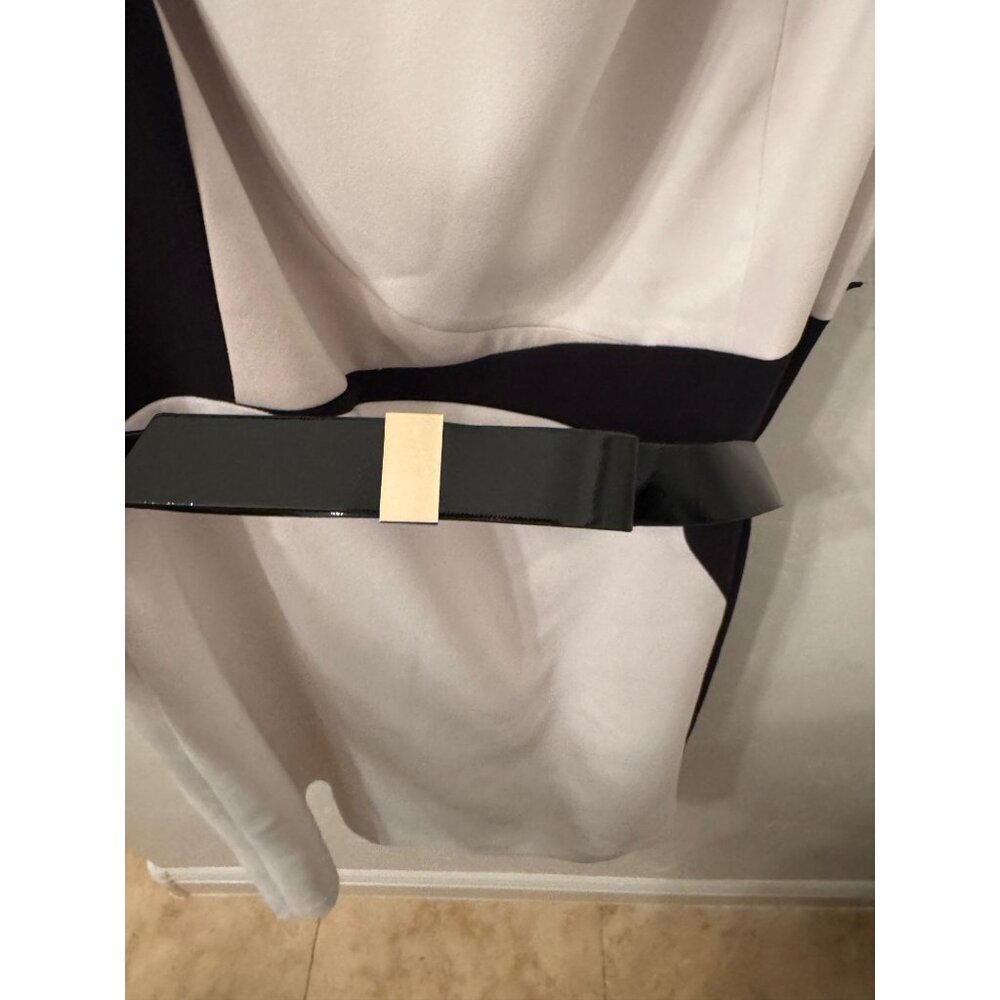 White house black market black and white dress size 12 - Picture 3 of 4